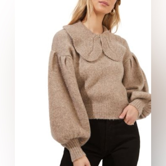 ASTR the Label Dashwood Collar Sweater - Picture 1 of 5